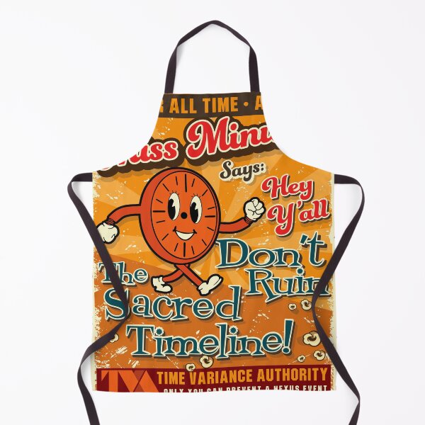 Artikelvorschau, TVA Miss Minutes Retro-Poster entworfen und verkauft von Alema Art.