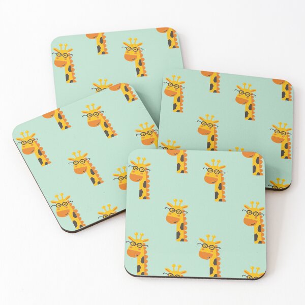 Item preview, Giraffe With Glasses  designed and sold by RoslynArt.