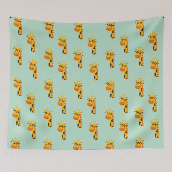 Item preview, Giraffe With Glasses  designed and sold by RoslynArt.