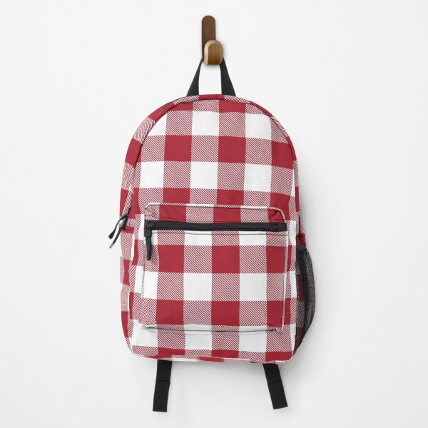 Item preview, RED + WHITE BUFFALO PLAID designed and sold by MerakiCreative.