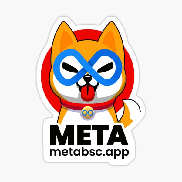 Partial Body METAShib - META Cryptocurrency Sticker