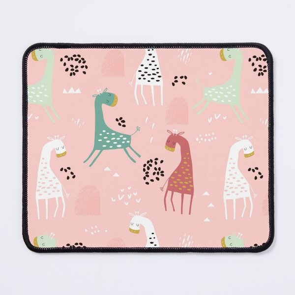 Item preview, Multicolor Abstract Giraffes designed and sold by RoslynArt.