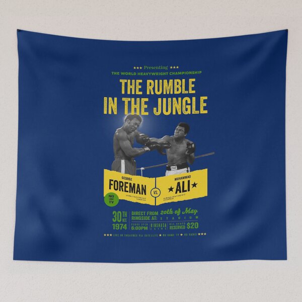 Item preview, Ali Vs Foreman Rumble In The Jungle 70 Unisex Men's Best Vintage For Women Kids Youth designed and sold by BRTPBM.