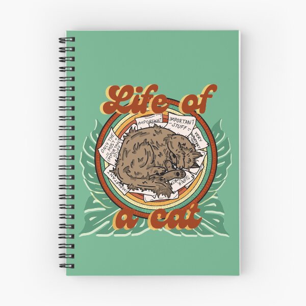 Item preview, Life of a cat, full colour designed and sold by prettymuchart.