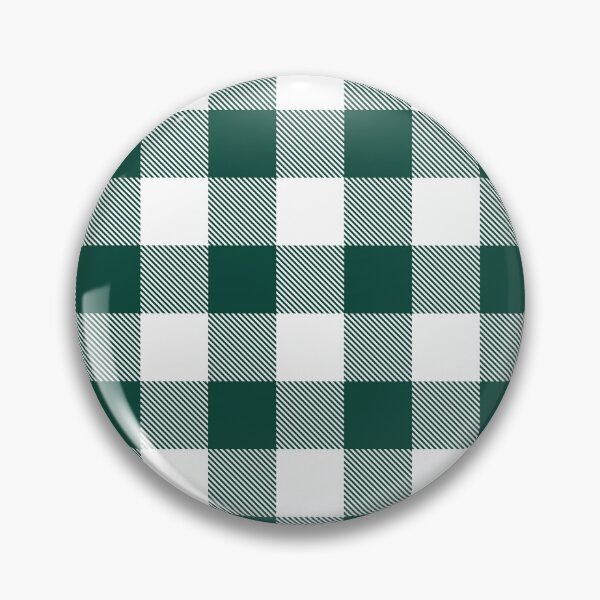 Item preview, GREEN + WHITE BUFFALO PLAID designed and sold by MerakiCreative.