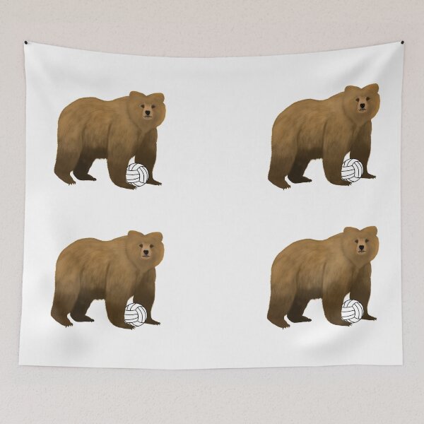 Item preview, Volleyball Bear designed and sold by cmd-art.