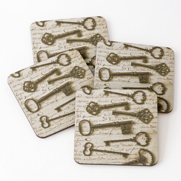 Item preview, Old keys on letter designed and sold by Garry Gay.