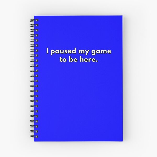 Item preview, Paused My Game designed and sold by Capputeeno.