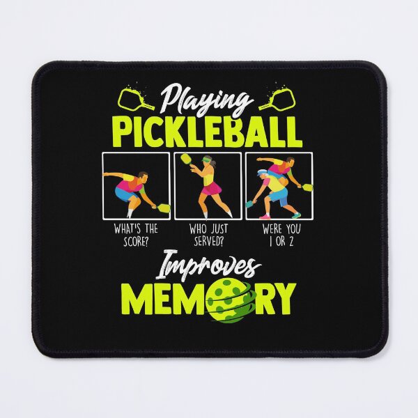 Item preview, Playing Pickleball Improves Memory Outdoor Activity designed and sold by Dressed For  Duty.