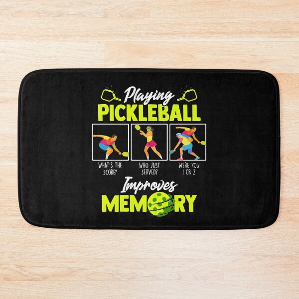 Item preview, Playing Pickleball Improves Memory Outdoor Activity designed and sold by Dressed For  Duty.