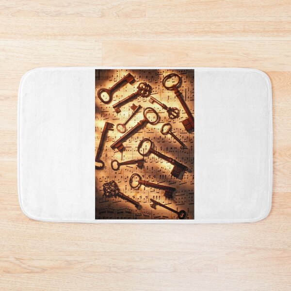 Item preview, Old skeleton keys on sheet music designed and sold by Garry Gay.