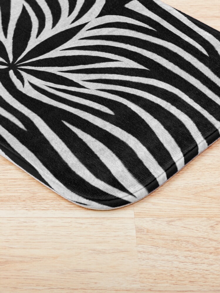 Thumbnail 3 of 6, Bath Mat, White Tiger designed and sold by Skyvora.
