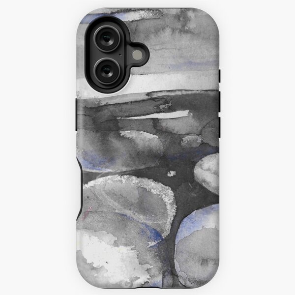River Rocks at Twilight iPhone Tough Case