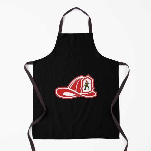 Item preview, FIREFIGHTER HELMET STORED INSIDE THE FIREHOUSE AND FIRETRUCK designed and sold by MrCreativeArts.
