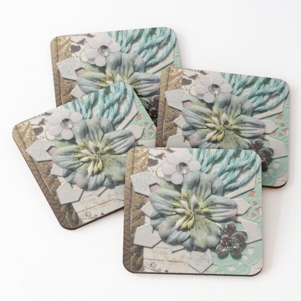Item preview, Winter Multi Media Flower 2 designed and sold by LadenaRae.