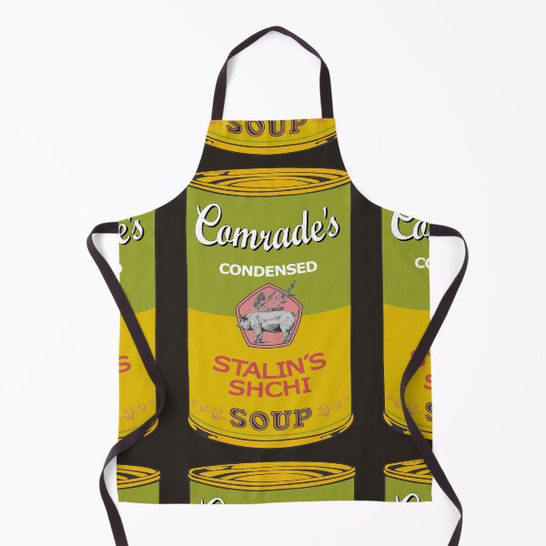 Item preview, Soviet Andy Warhol soups - Comrade Pop Art - Stalins Shchi (dark background) designed and sold by Groenendijk.