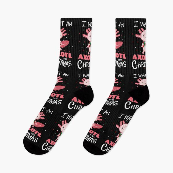 Item preview, I want an axolotl for Christmas designed and sold by merchloh128.