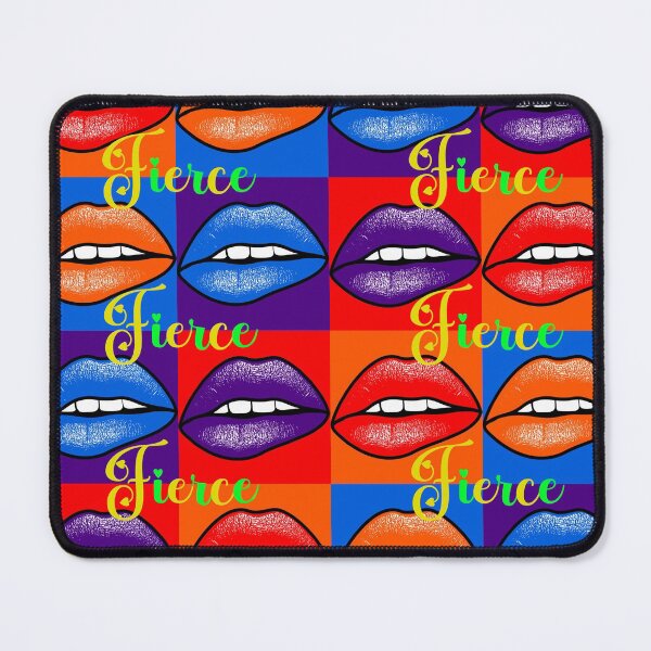 Item preview, Fierce Rainbow Lips Pattern designed and sold by Wheeler-Styl3.