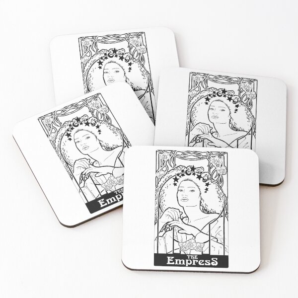 Item preview, Empress - Black print designed and sold by Lyndsey Hughes.