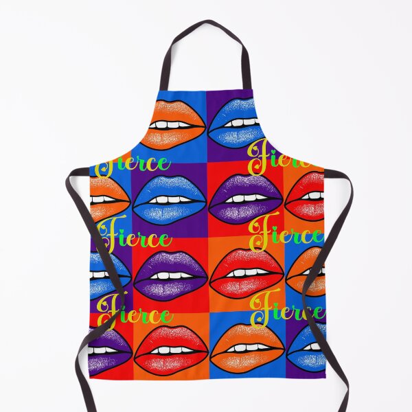 Item preview, Fierce Rainbow Lips Pattern designed and sold by Wheeler-Styl3.