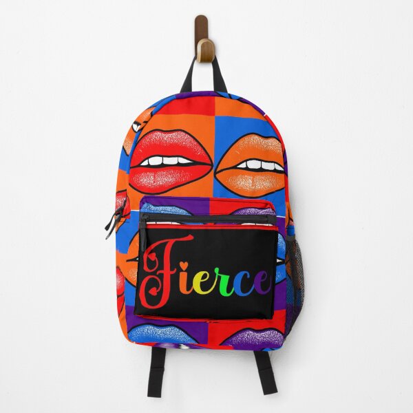 Item preview, Fierce Rainbow Lips Pattern designed and sold by Wheeler-Styl3.