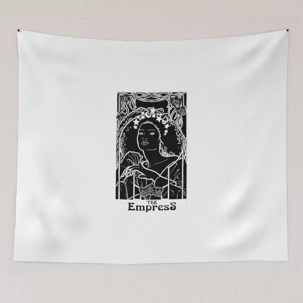 Item preview, Empress - White print designed and sold by Lyndsey Hughes.