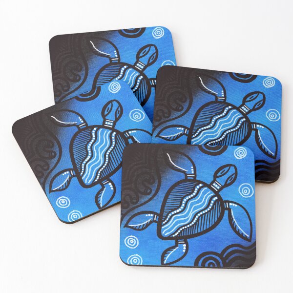 Item preview, Authentic Aboriginal Art - Turtle designed and sold by HogarthArts.