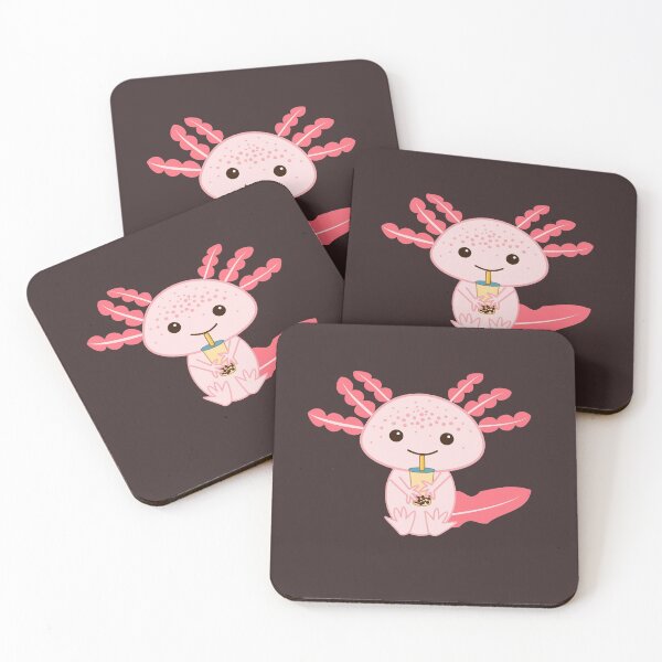 Item preview, Baby Axolotl Loves Bubble Tea designed and sold by merchloh128.