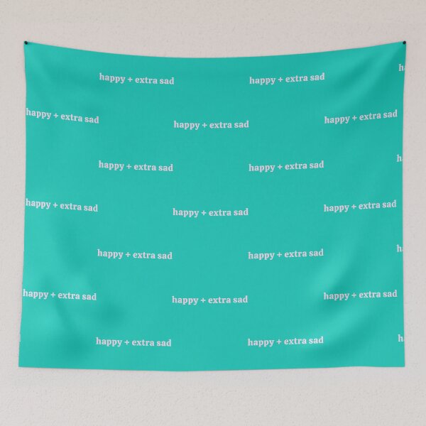 Item preview, happy + extra sad tee tobi lou   designed and sold by Valatttae.