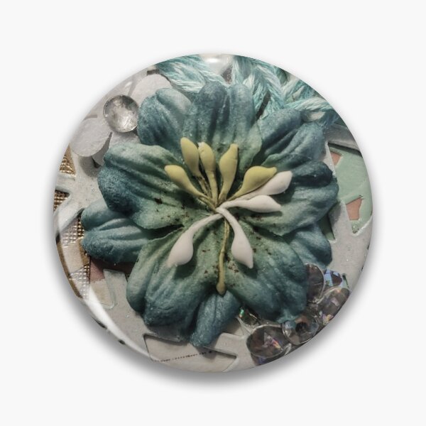 Item preview, Winter Multi Media Flower 3 designed and sold by LadenaRae.