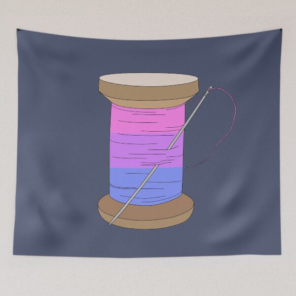 Item preview, Thread Spool (Pastel Bisexual) designed and sold by nklange240.