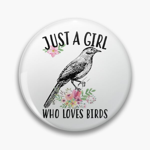 Item preview, Just a girl who loves birds floral designed and sold by LarinaBeauty.
