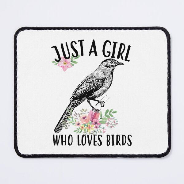 Item preview, Just a girl who loves birds floral designed and sold by LarinaBeauty.
