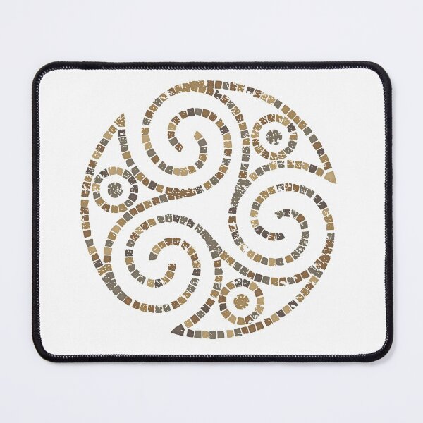 Item preview, Triskelion Celtic-Triple spiral symbol-Mosaic Patterns designed and sold by H Jonas.