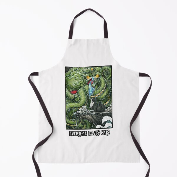 Item preview, Cthulhu Feeding Cat - Cat Quote  designed and sold by JACKSONWEI02.