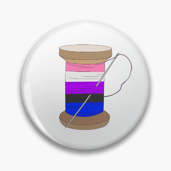 Item preview, Thread Spool (Genderfluid) designed and sold by nklange240.