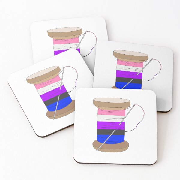 Item preview, Thread Spool (Genderfluid) designed and sold by nklange240.
