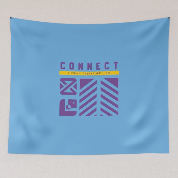 Item preview, C O N N E C T | I think therefore I am designed and sold by AladdinMktgs.