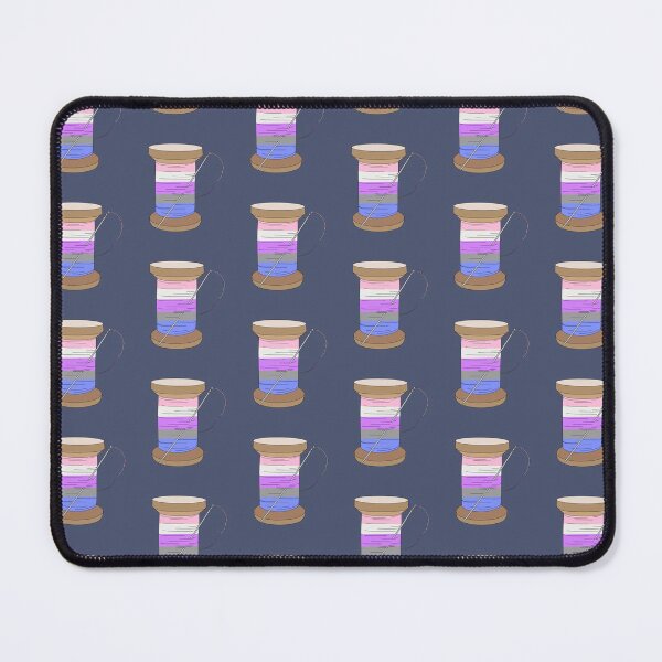 Item preview, Thread Spool (Pastel Genderfluid) designed and sold by nklange240.