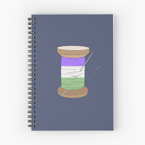 Item preview, Thread Spool (Genderqueer) designed and sold by nklange240.