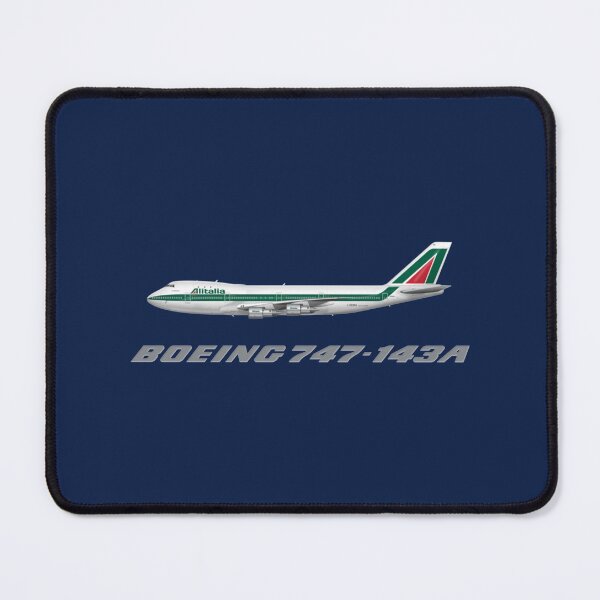 Item preview, Alitalia 747-143A Tee Shirt Version designed and sold by WatersLenora.