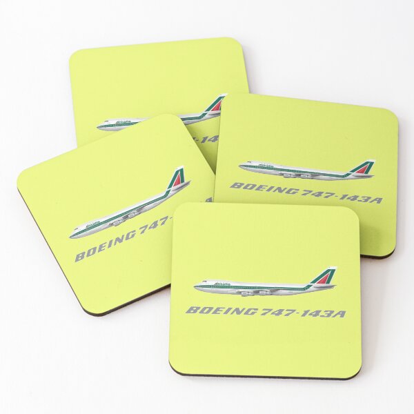 Item preview, Alitalia 747-143A Tee Shirt Version   designed and sold by WatersLenora.