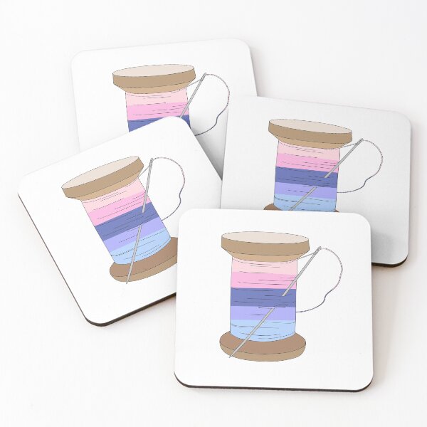 Item preview, Thread Spool (Pastel Omnisexual) designed and sold by nklange240.