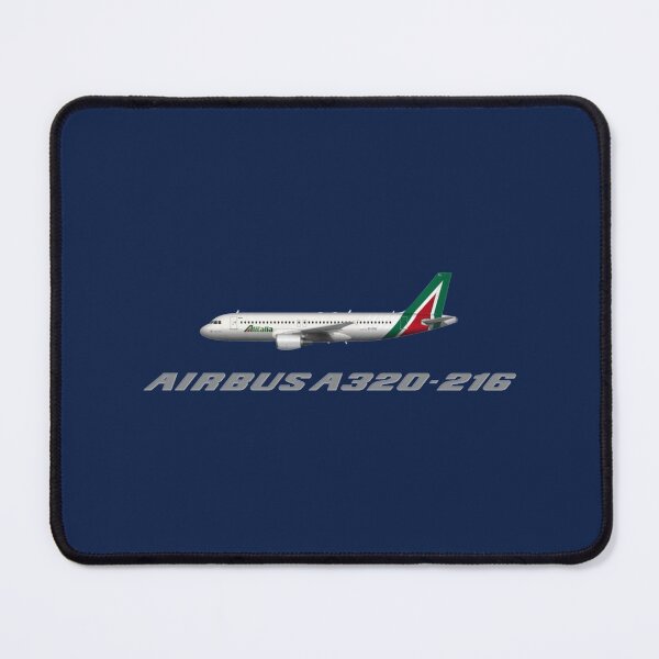 Aperçu de l'œuvre Alitalia Airbus A320-200 Version T-shirt créée et vendue par WatersLenora.