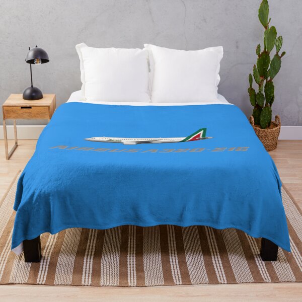 Item preview, Alitalia Airbus A320-200 Tee Shirt Version designed and sold by WatersLenora.