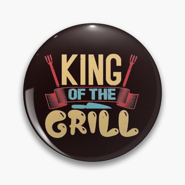 Artikelvorschau, King Of the Grill - Lustiges BBQ Shirt entworfen und verkauft von StreetShirts1.