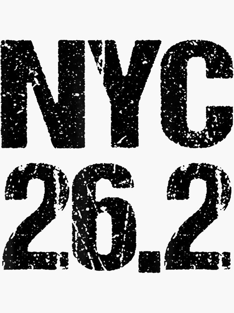 "NYC Marathon new york marathon running 2021 " Sticker for Sale by Themarathon Redbubble