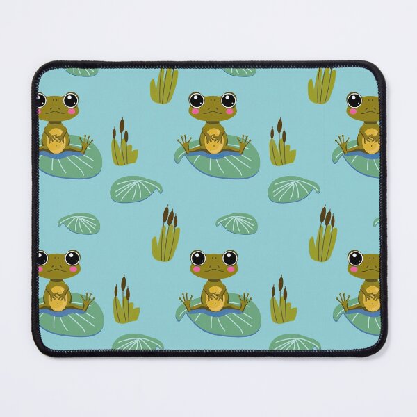 Item preview, Cute Frog Sitting On Lake designed and sold by LarinaBeauty.
