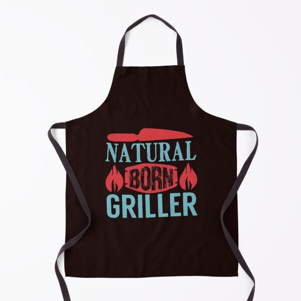 Artikelvorschau, Natural Born Griller - Lustiges BBQ-Shirt entworfen und verkauft von StreetShirts1.