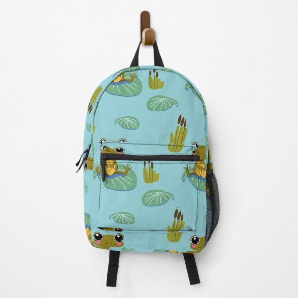 Item preview, Cute Frog Sitting On Lake designed and sold by LarinaBeauty.